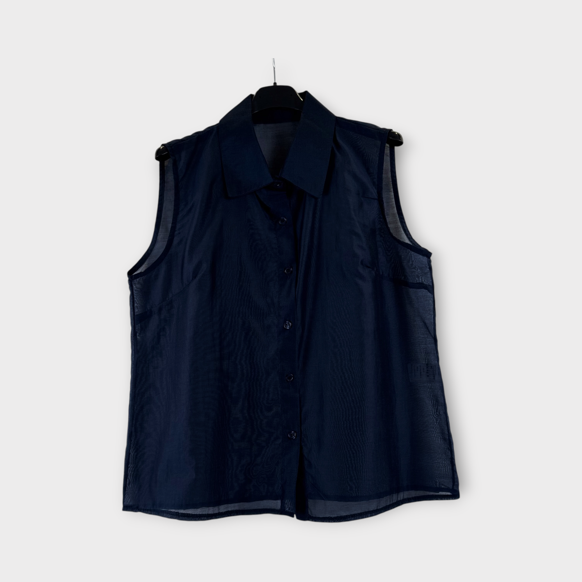 Camicia senza maniche Bianco