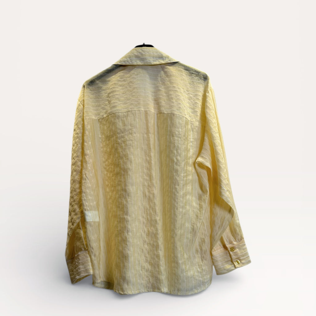 Camicia fit rilassato a righe