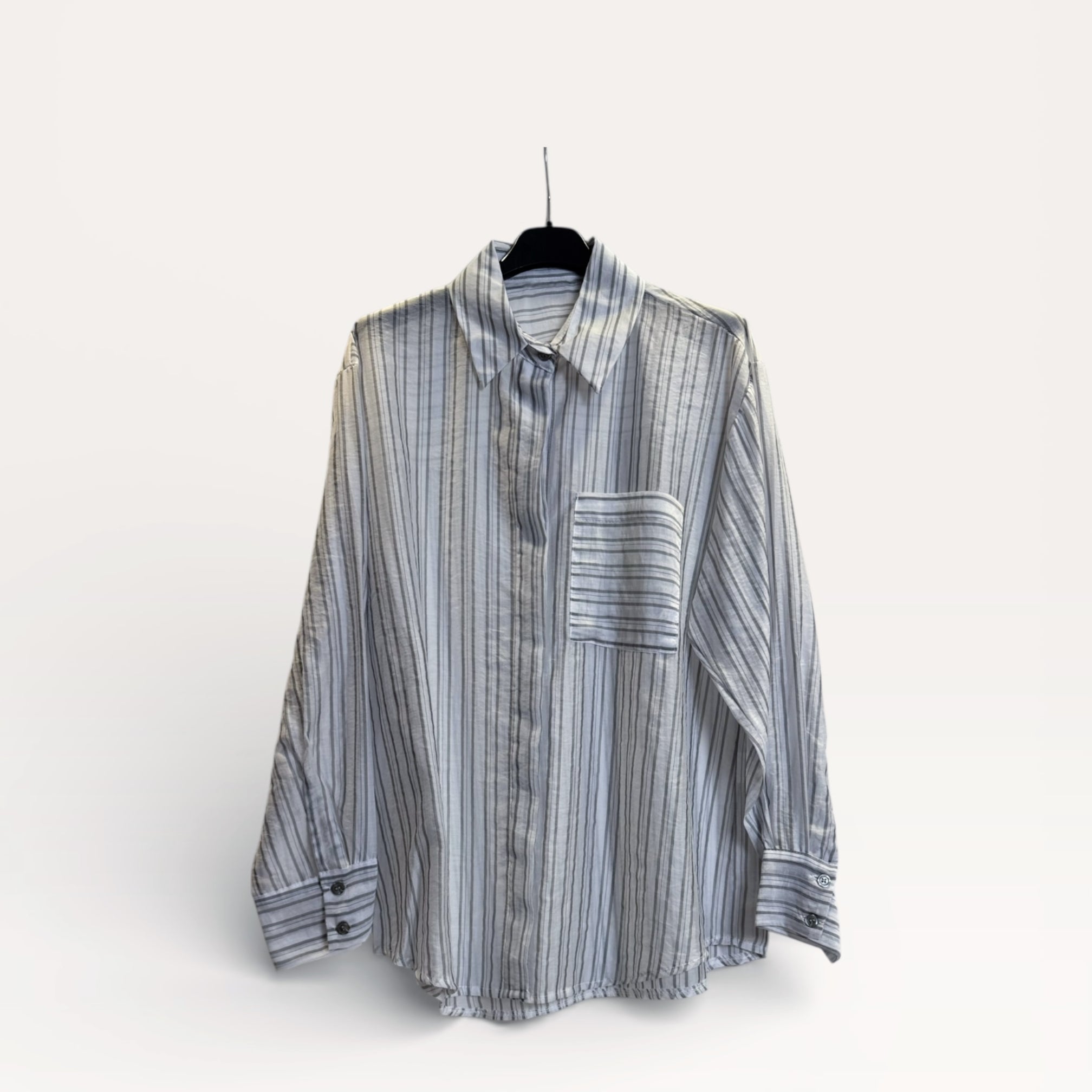 Camicia fit rilassato a righe