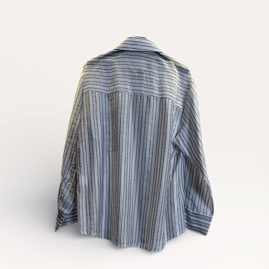 Camicia fit rilassato a righe