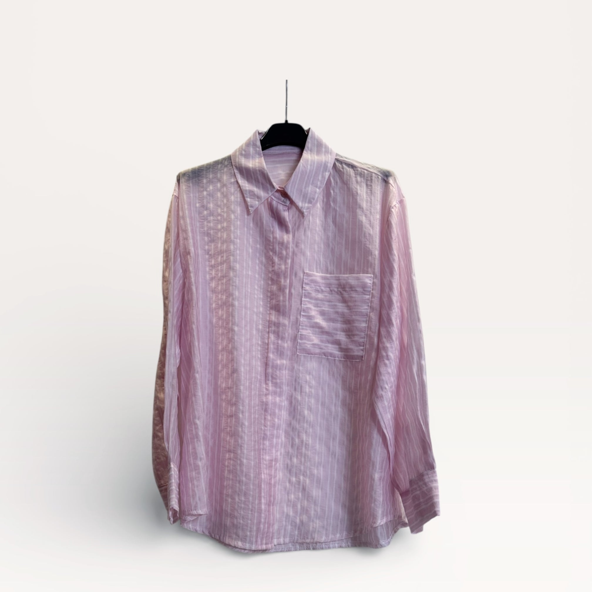 Camicia fit rilassato a righe