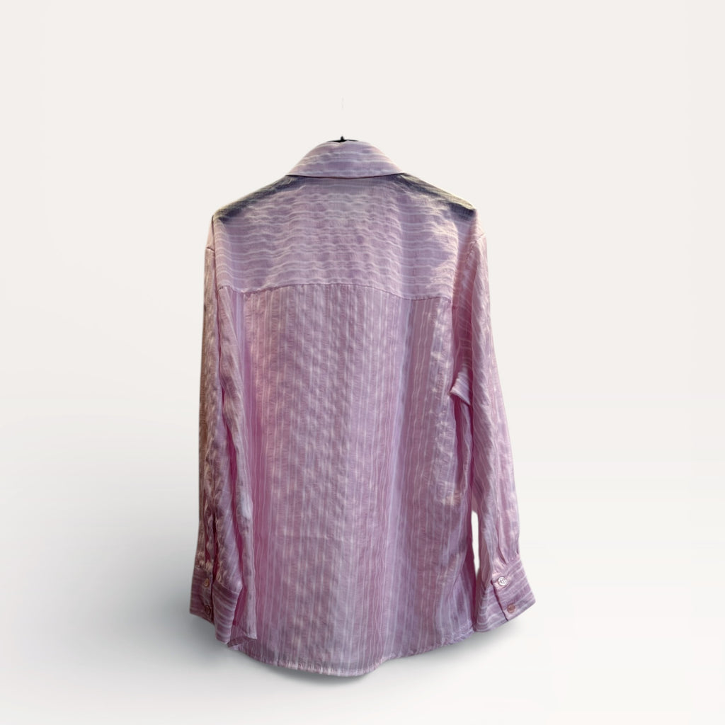 Camicia fit rilassato a righe