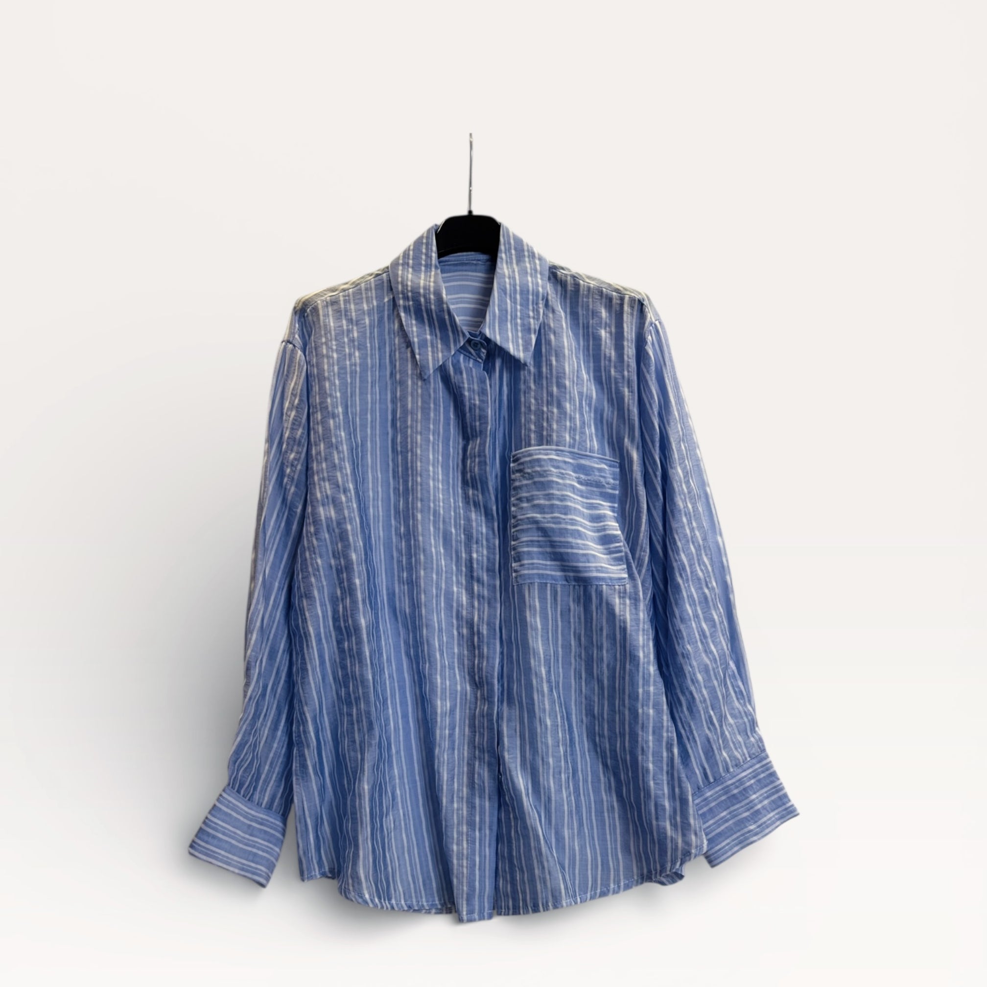 Camicia fit rilassato a righe