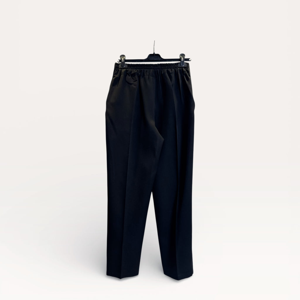 Pantaloni a vita alta stile marinaio con bottoni dorati