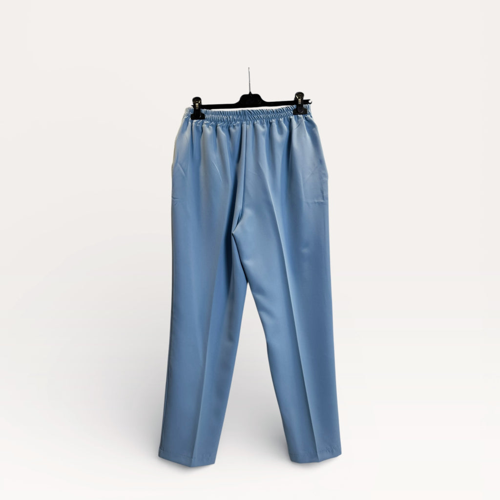Pantaloni a vita alta stile marinaio con bottoni dorati