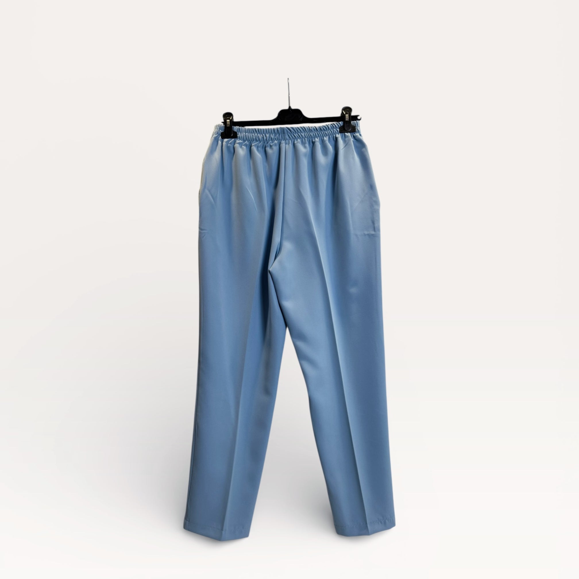 Pantaloni a vita alta stile marinaio con bottoni dorati