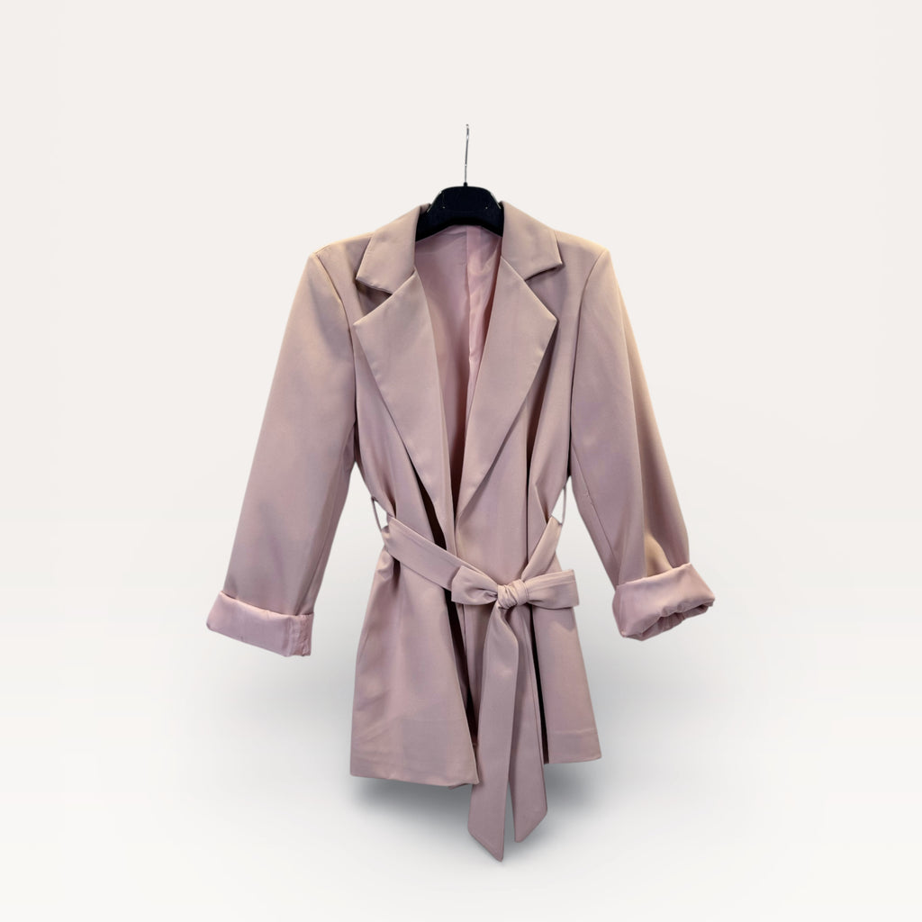 Blazer con cintura
