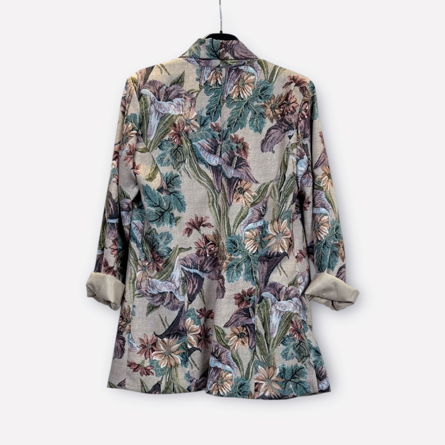Blazer stampato jacquard floreale SS26-C6-17 – NEUS