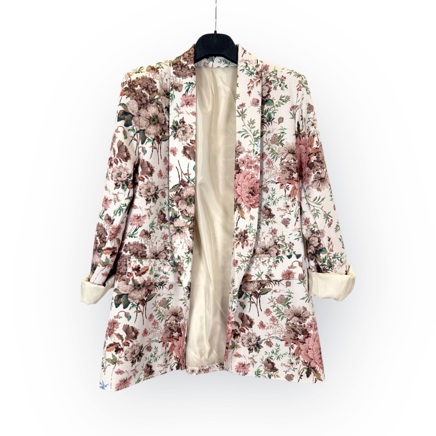 Blazer stampato jacquard floreale SS26-C6-17 – NEUS
