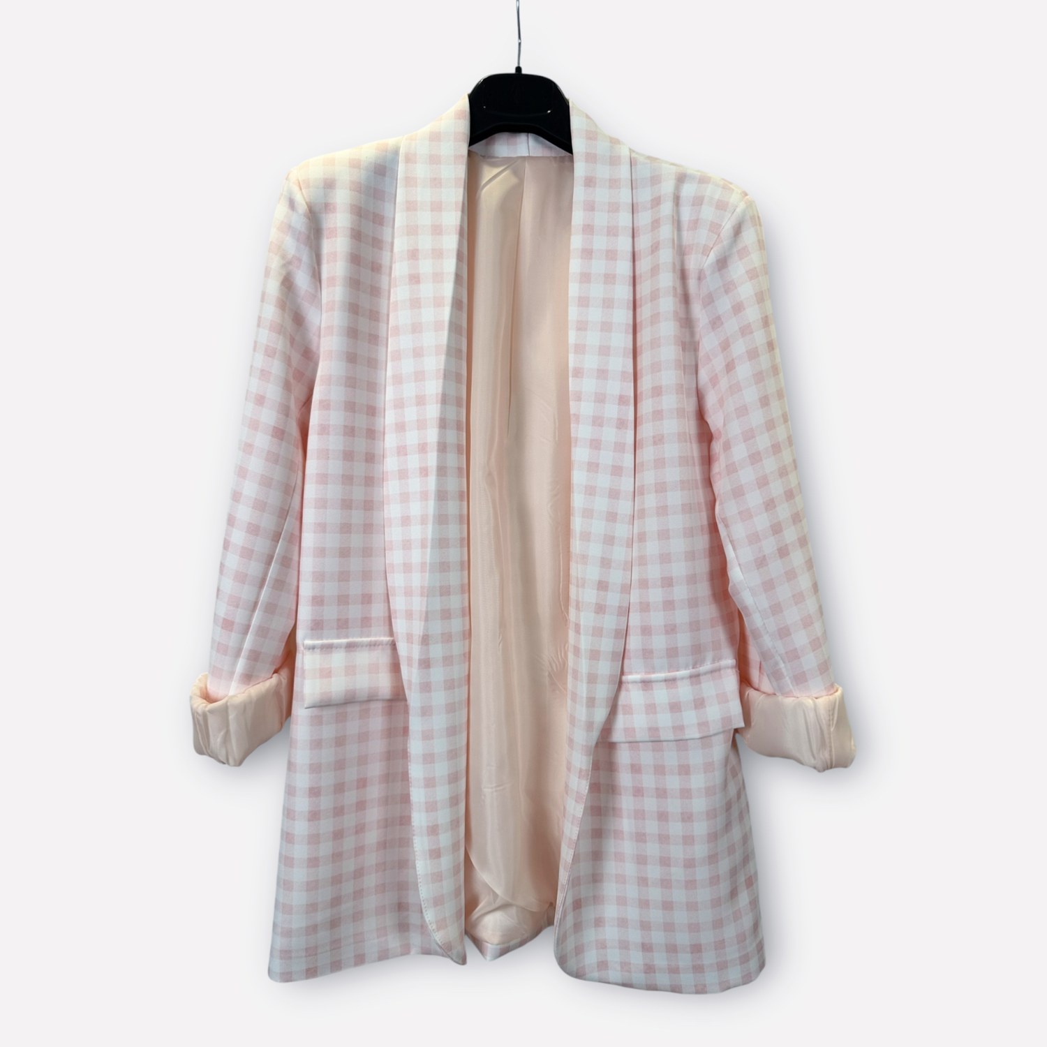 Blazer a quadretti SS26-C6-51 – NEUS