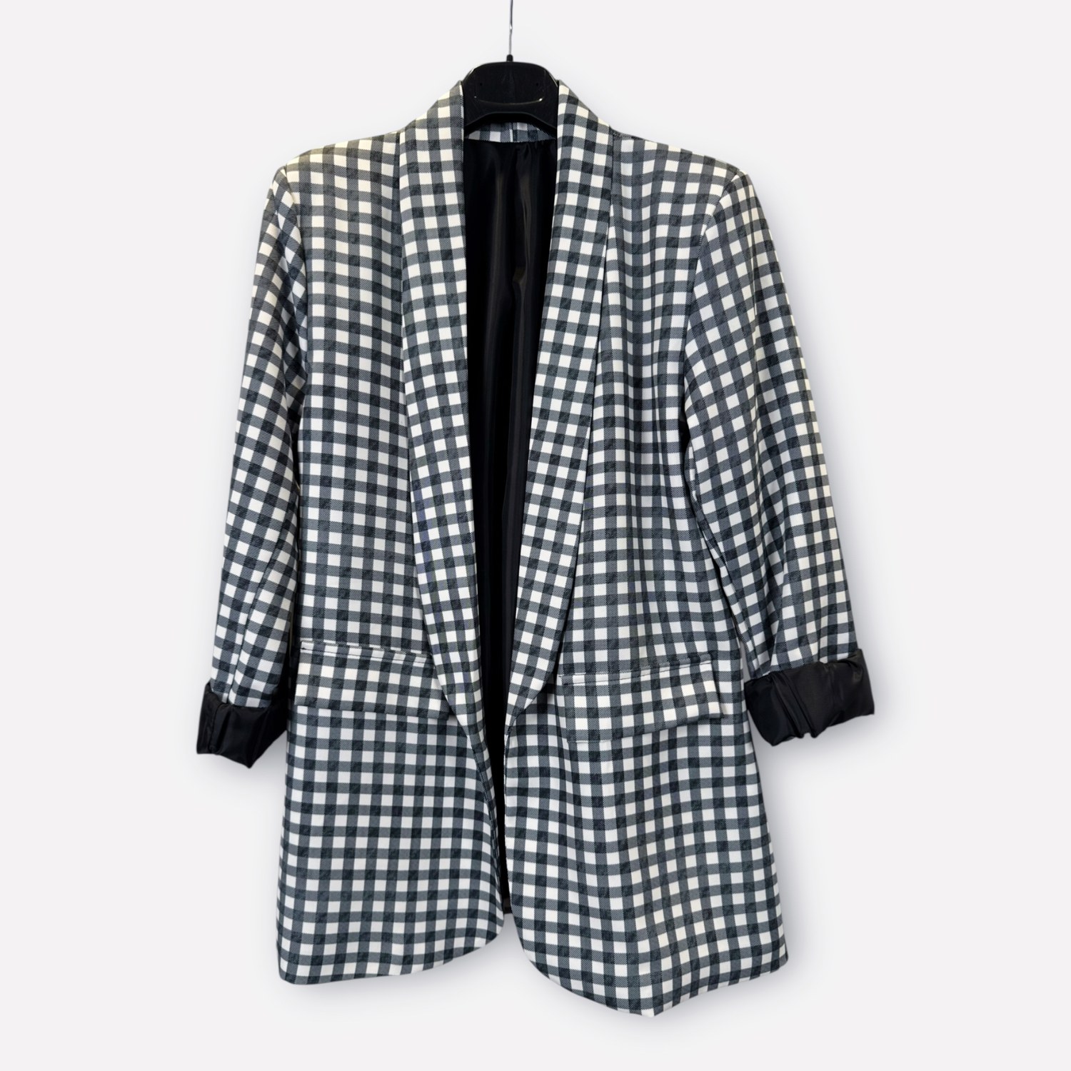Blazer a quadretti SS26-C6-51 – NEUS